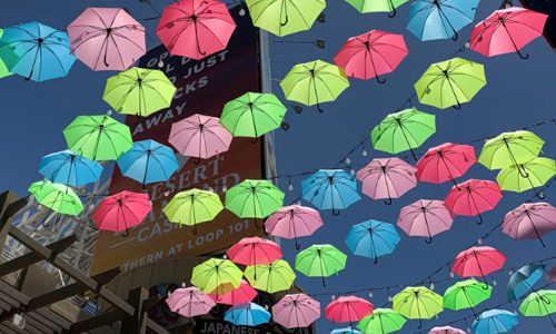 umbrella art in Glendale, Arizona