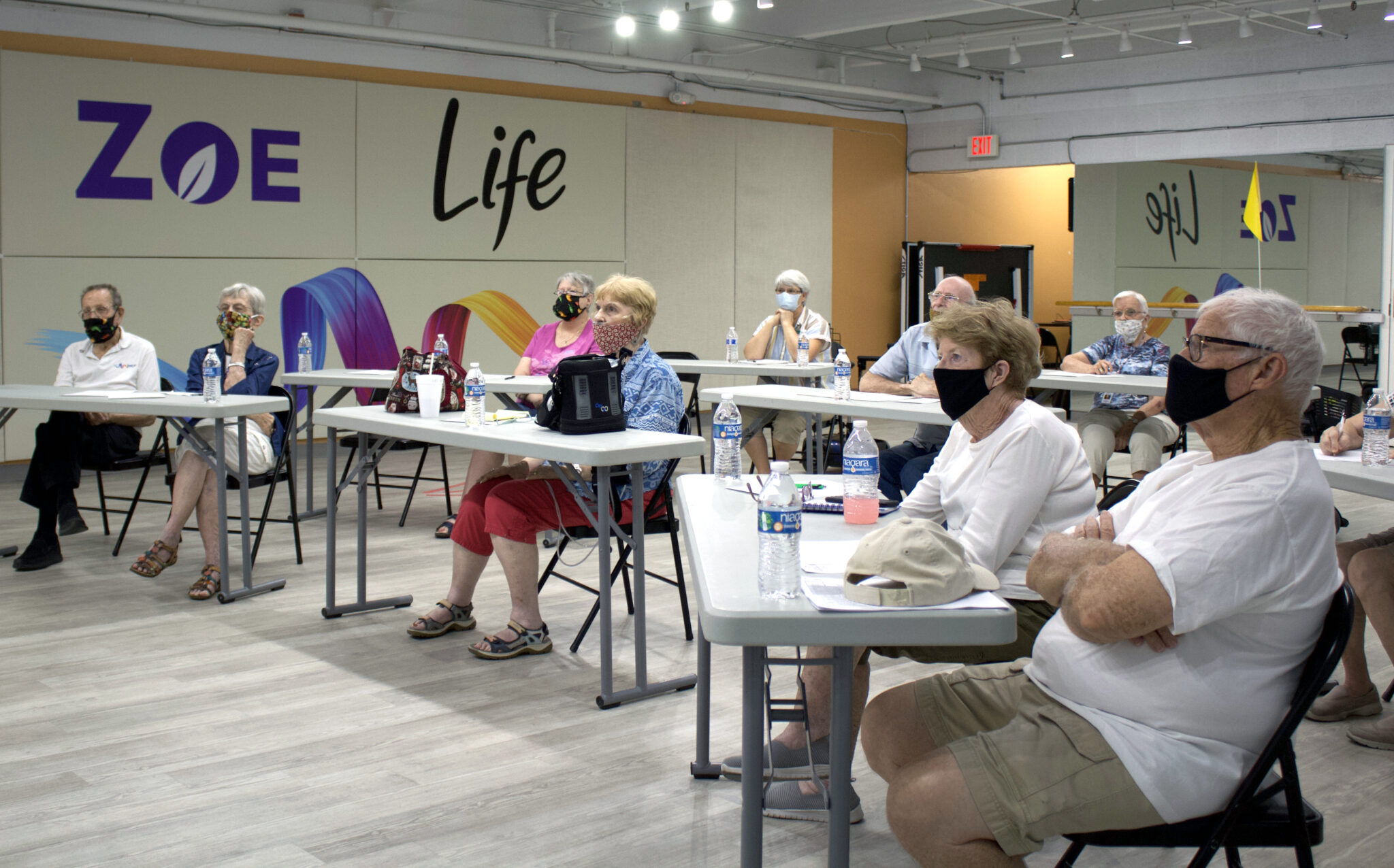 seniors in a ZoeLife class