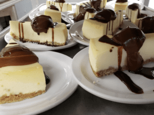 Glencroft dining cheesecake