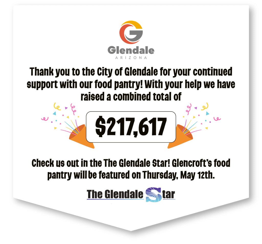 Glendale's food pantry fund raising $217,617