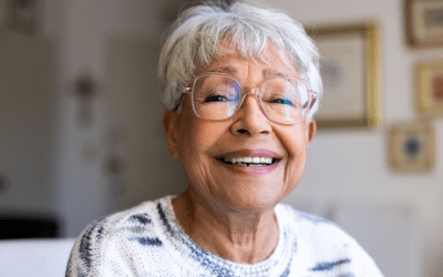 senior woman in Glencroft Center for Modern Aging Memory Care program